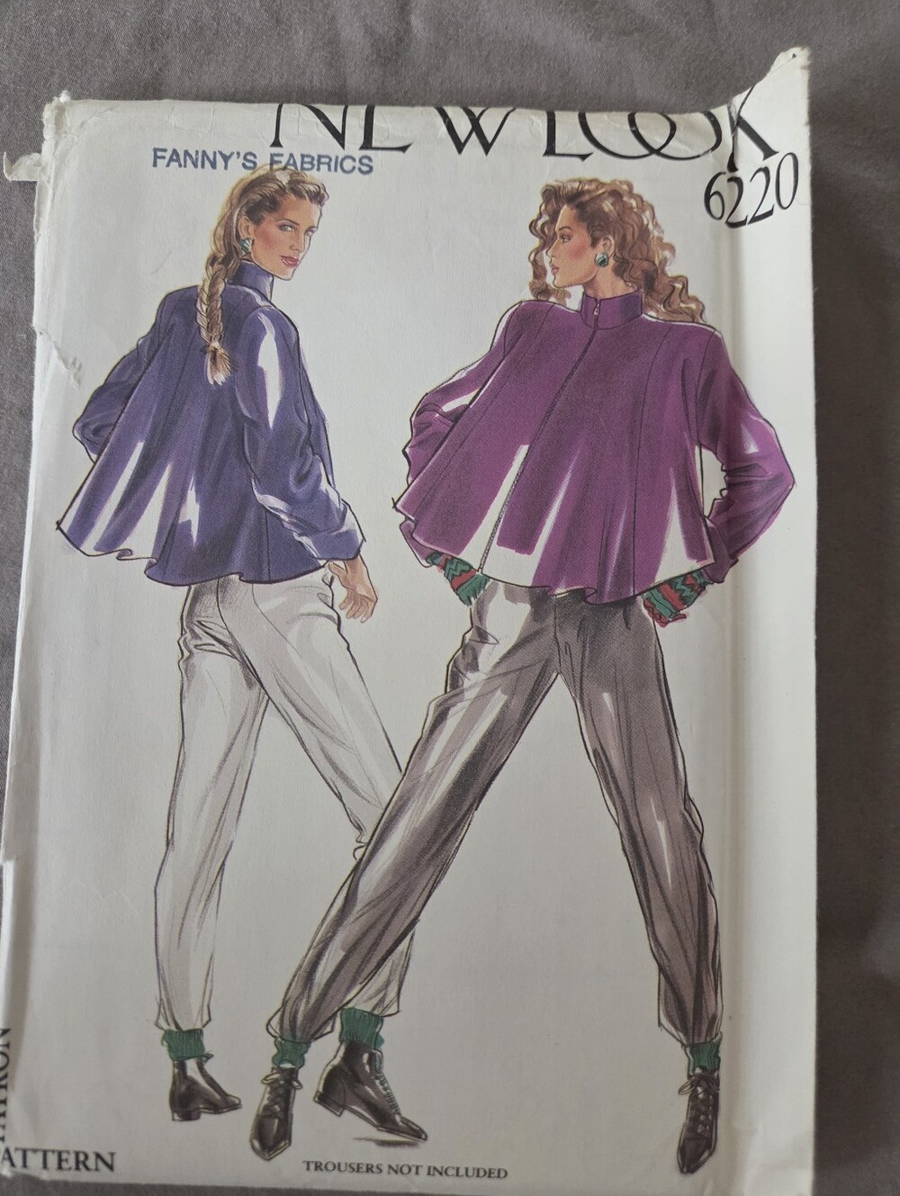 New Look 6220 Jacket Sewing Pattern